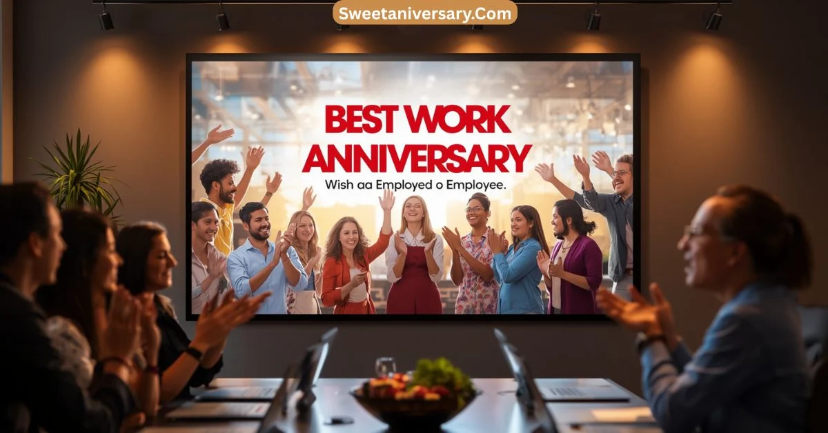 Best Work Anniversary Wishes to Employee