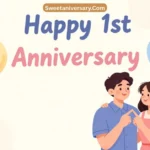 Happy 1st Anniversary Wishes: