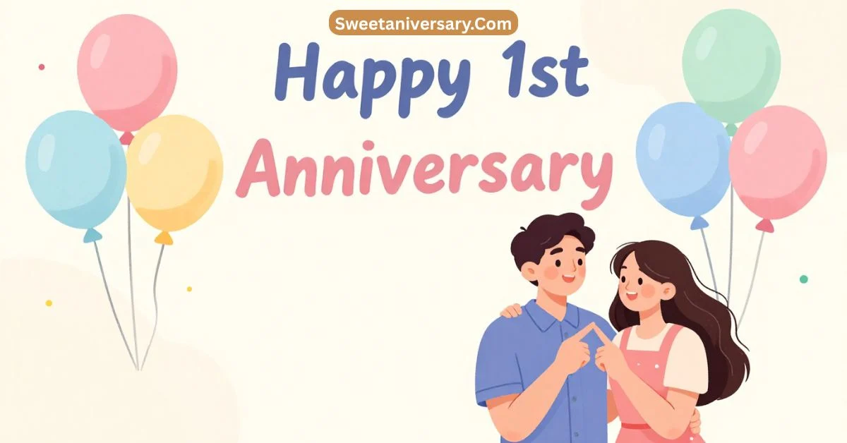 Happy 1st Anniversary Wishes:
