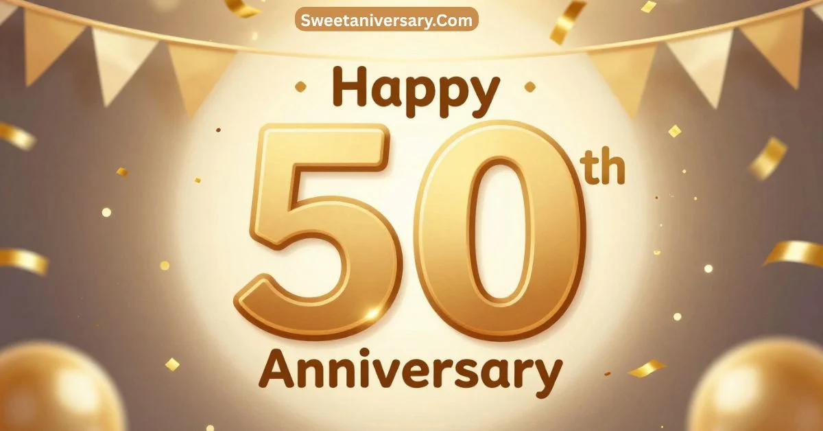 Happy 50th Anniversary Wishes:
