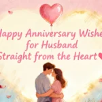 Happy Anniversary Wishes for Husband