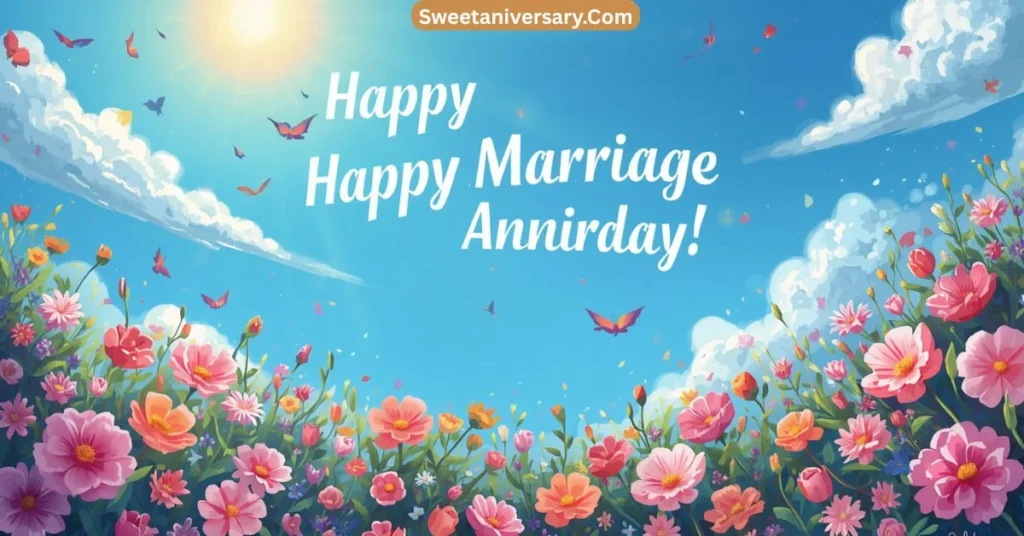 Happy Marriage Anniversary Wishes for Friends