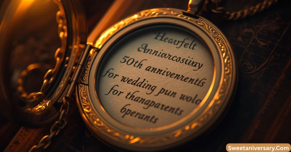 Heartfelt 50th Wedding Anniversary Wishes for Parents or Grandparents