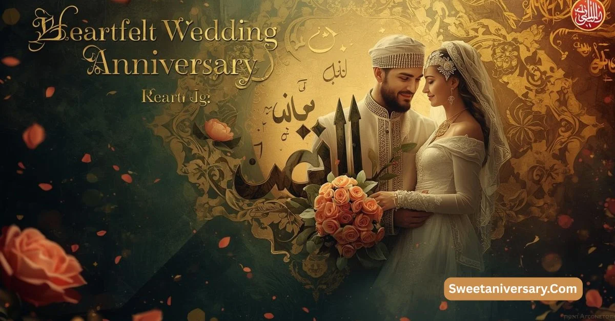Islamic Wedding Anniversary Wishes for Wife: