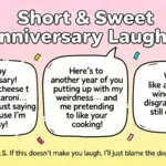 Short Funny Anniversary Wishes for Couple