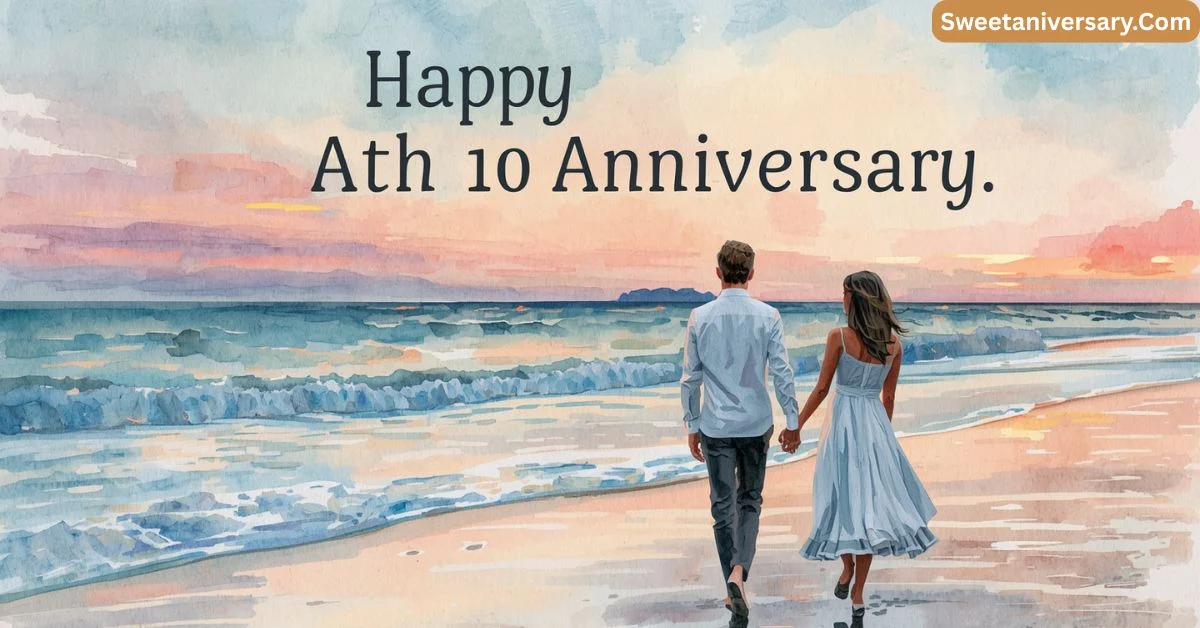 Romantic 10th Anniversary Wishes for Husband and Wife