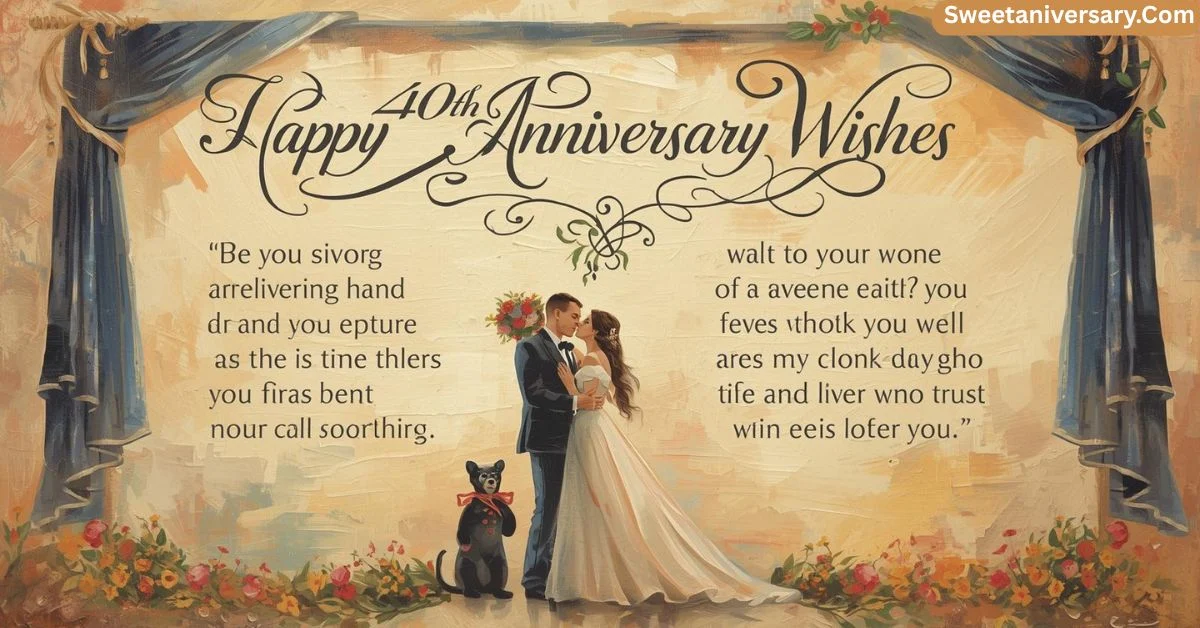 40th Anniversary Wishes