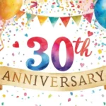 Happy 30th Anniversary Wishes