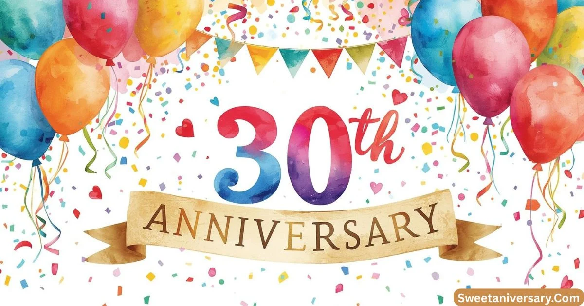 Happy 30th Anniversary Wishes