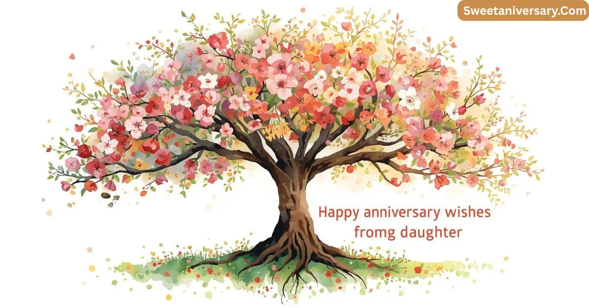 Anniversary Wishes for Parents from Daughter