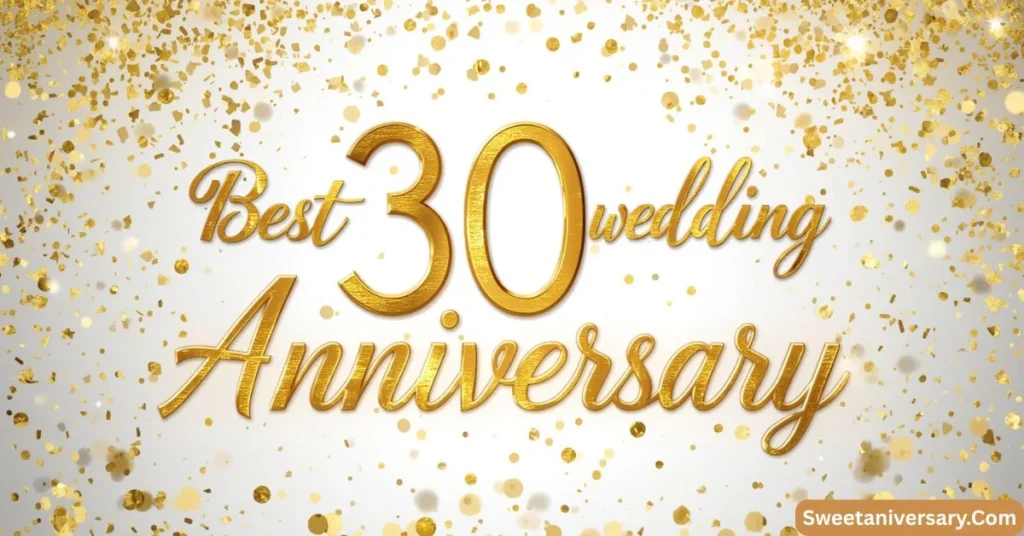 Best 30th Wedding Anniversary Wishes for Instagram