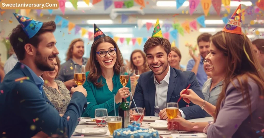 Funny Coworker Anniversary Wishes 😂