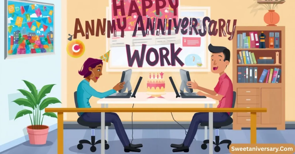 Funny Happy Work Anniversary Wishes to Employee