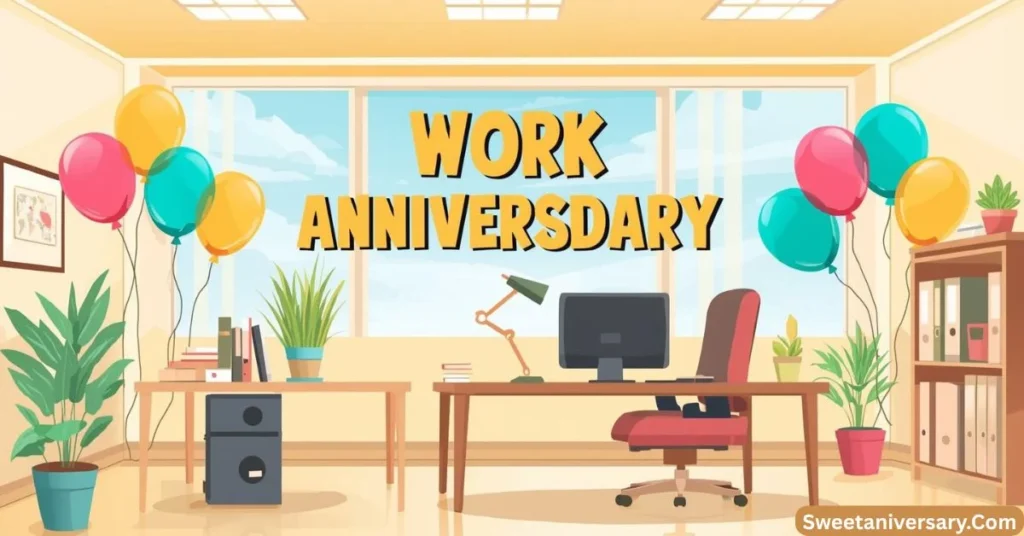 Funny Simple Work Anniversary Wishes