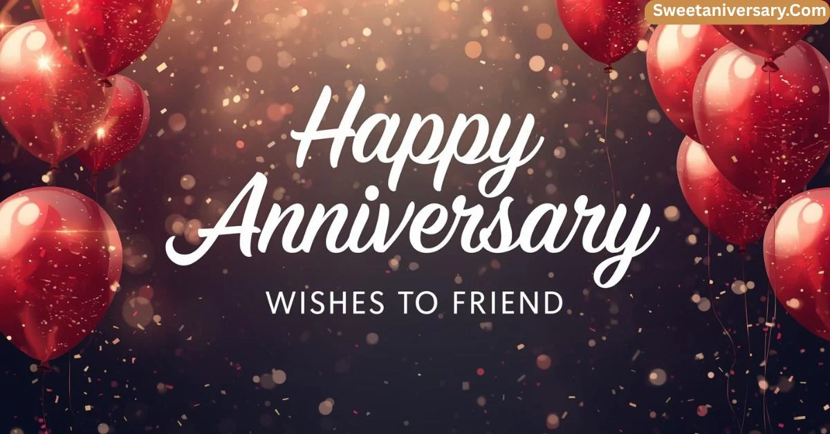 Happy Anniversary Wishes to Friend