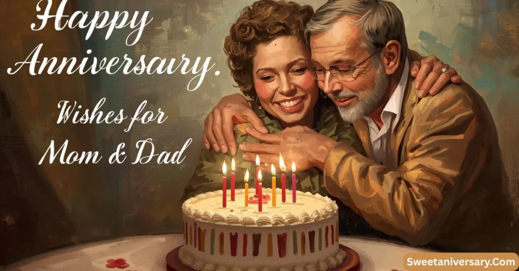 Romantic Anniversary Wishes for Mom and Dad