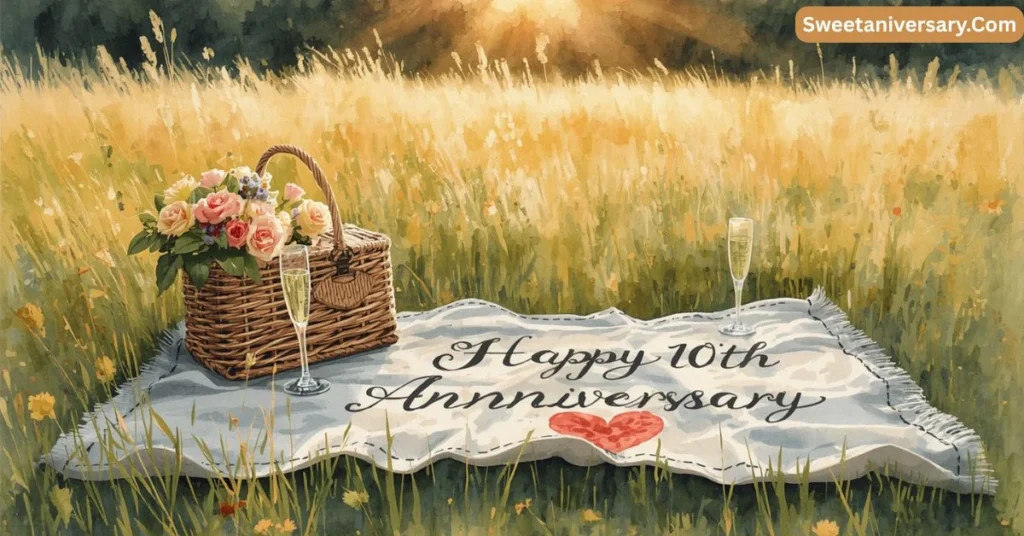 Romantic Happy 10th Anniversary Wishes