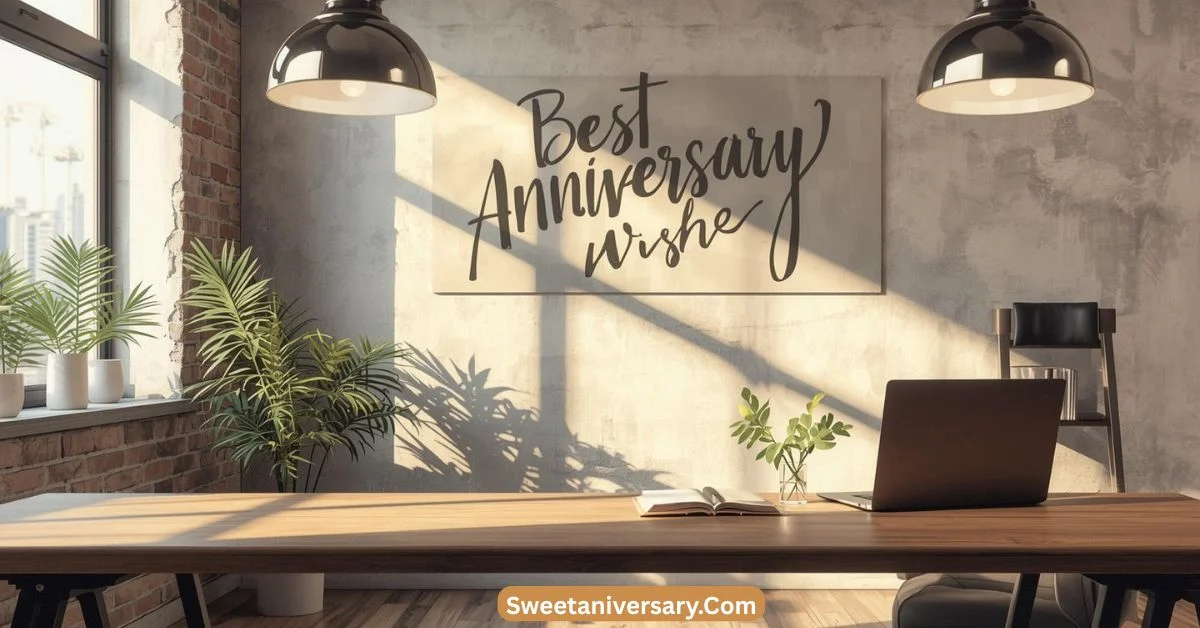 Simple Work Anniversary Wishes