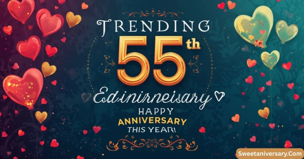 Trending 55th Wedding Anniversary Wishes This Year