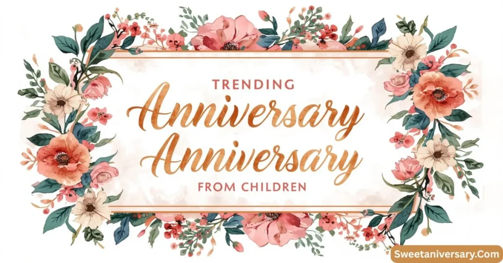 Trending Anniversary Wishes for Parents from Children This Year
