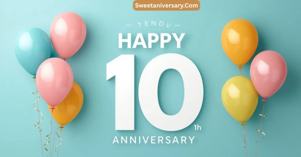 Trending Happy 10th Anniversary Wishes This Year 