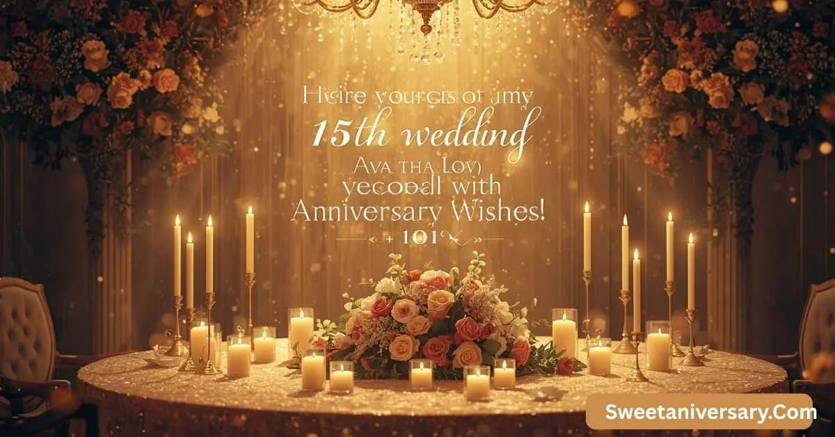 15th Wedding Anniversary Wishes