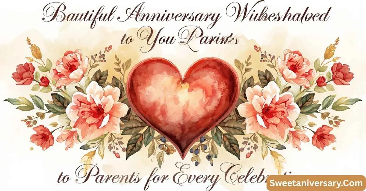 Beautiful Anniversary Wishes to Parents for Every Celebration