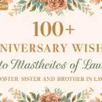 Anniversary Wishes to Sister and Brother in Law