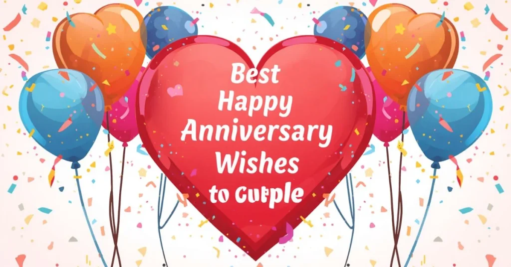 Best Happy Anniversary Wishes to a Couple for Instagram