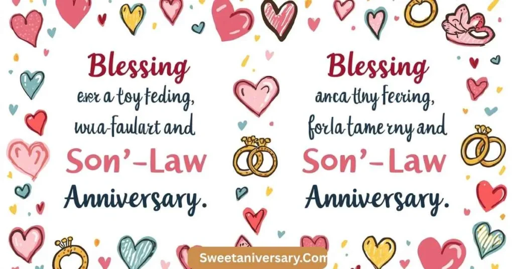 Blessing Messages for Daughter and Son in Law Anniversary