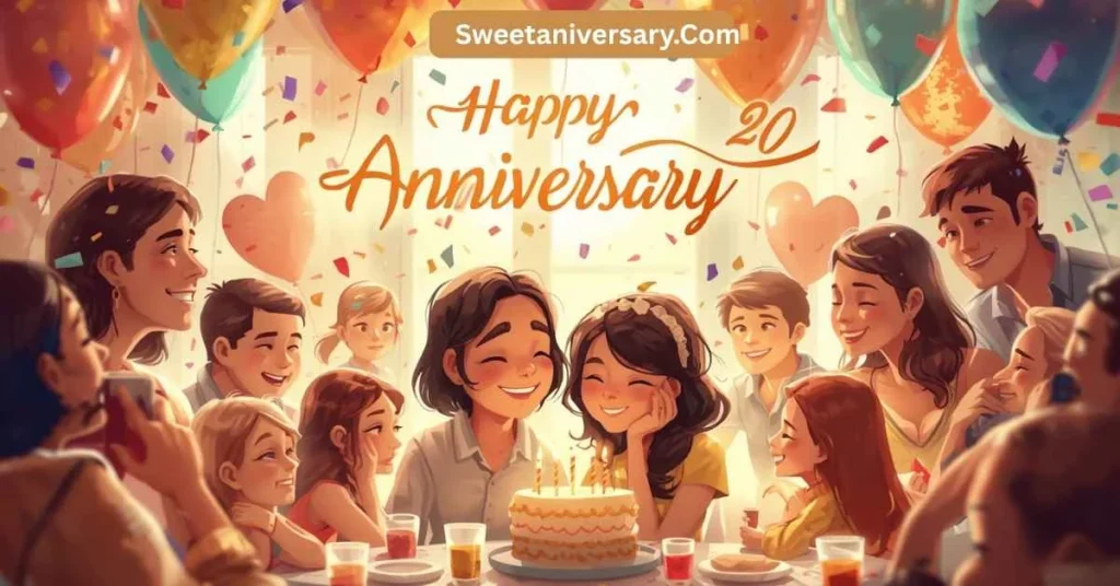 Emotional Happy 20th Anniversary Wishes