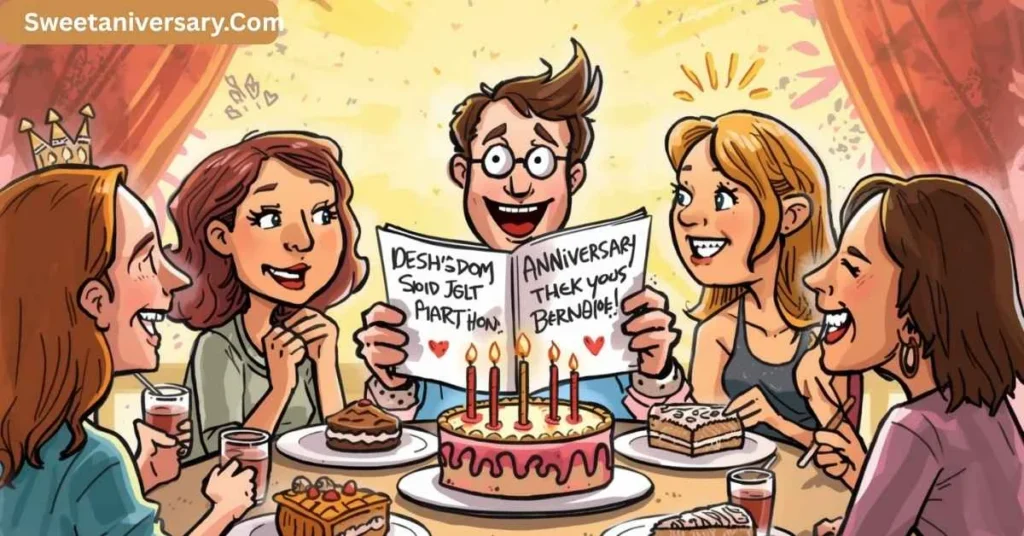 Funny Anniversary Wishes for a Friend