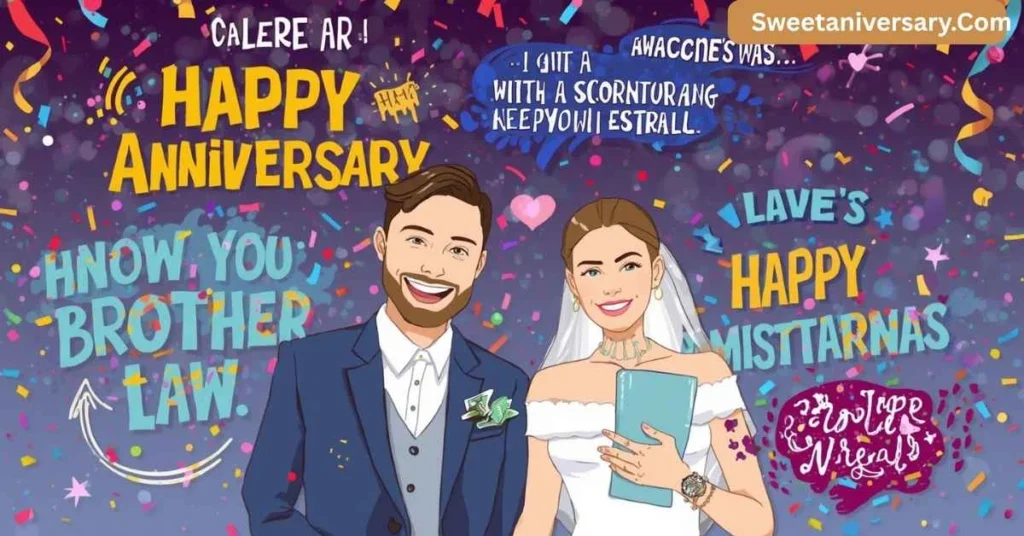 Funny Anniversary Wishes to Brother and Sister in Law