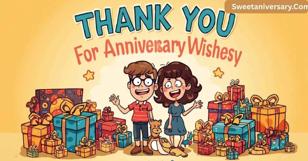 Funny Thank You for Anniversary Wishes Images