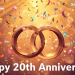 Happy 20th Anniversary Wishes