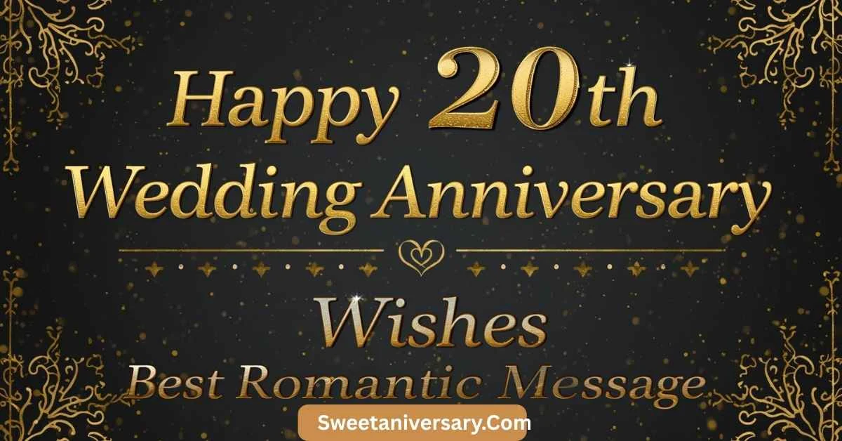 Happy 20th Wedding Anniversary Wishes Best Romantic Messages