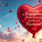 Romantic Happy Engagement Anniversary Wishes to Husband