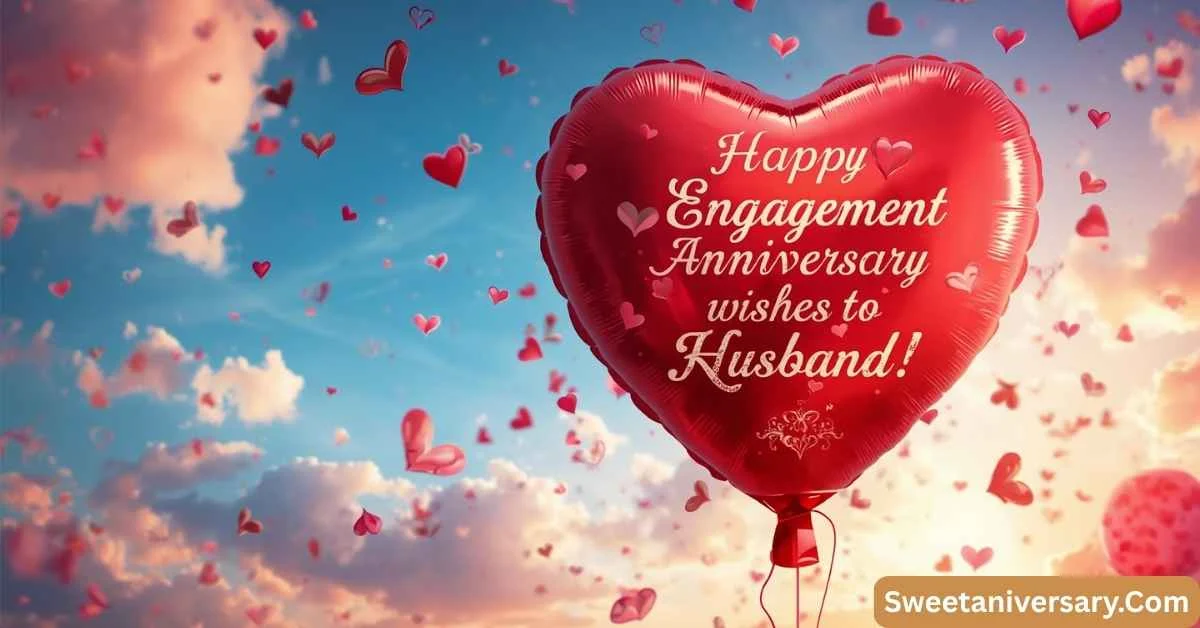 Romantic Happy Engagement Anniversary Wishes to Husband