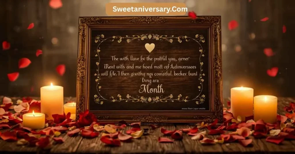 Heartfelt 1 Month Anniversary Wishes for Couple