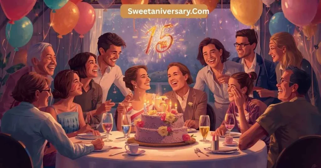 Heartfelt 15th Wedding Anniversary Wishes for Friends & Family