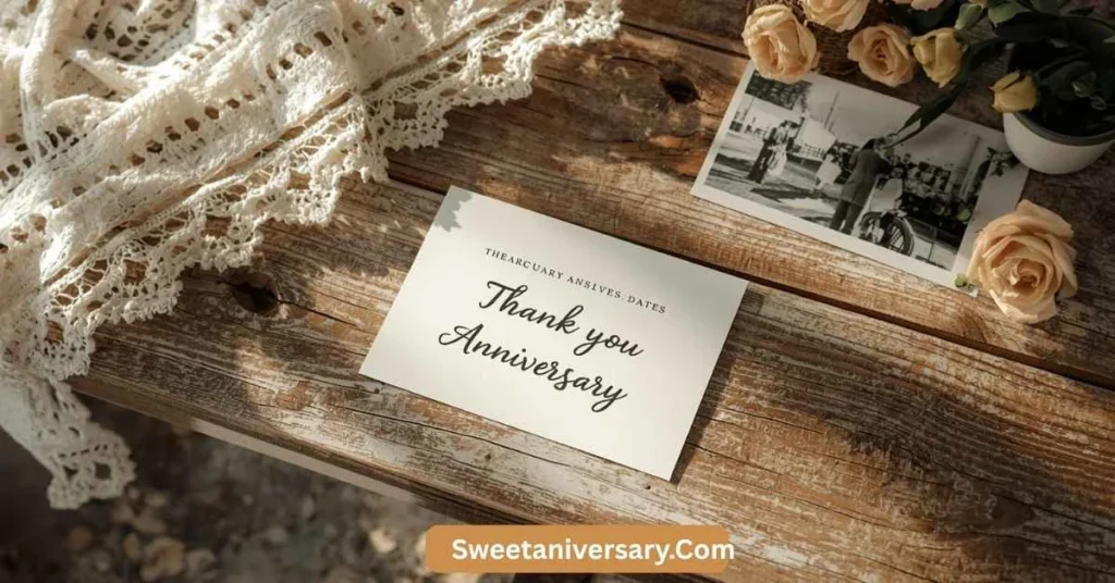 Heartfelt Thank You Anniversary Wishes
