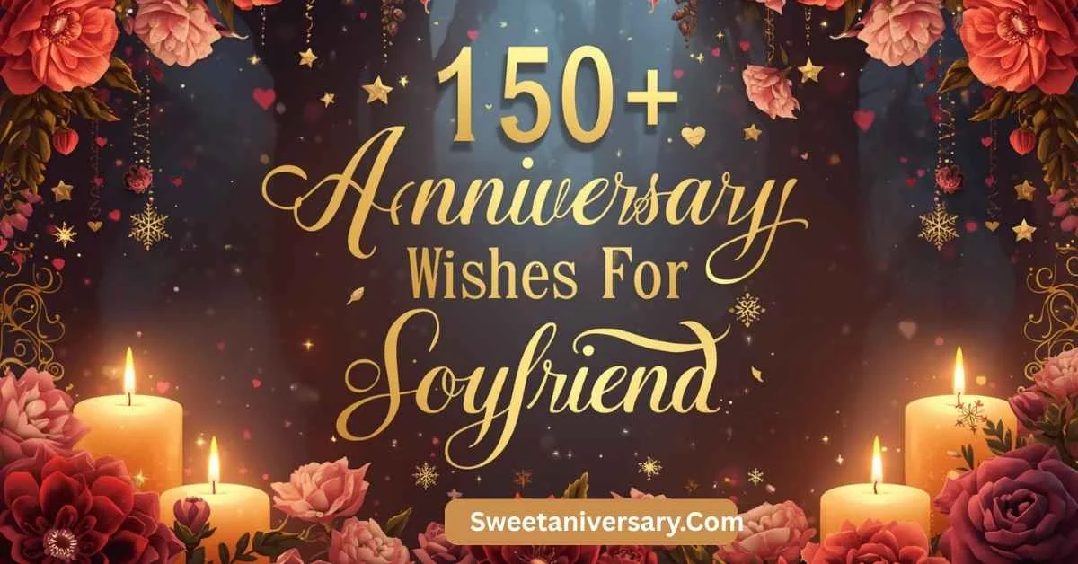 Love Anniversary Wishes for Boyfriend to Celebrate Your