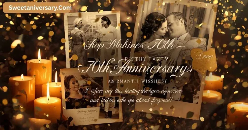 Romantic 70th Wedding Anniversary Wishes
