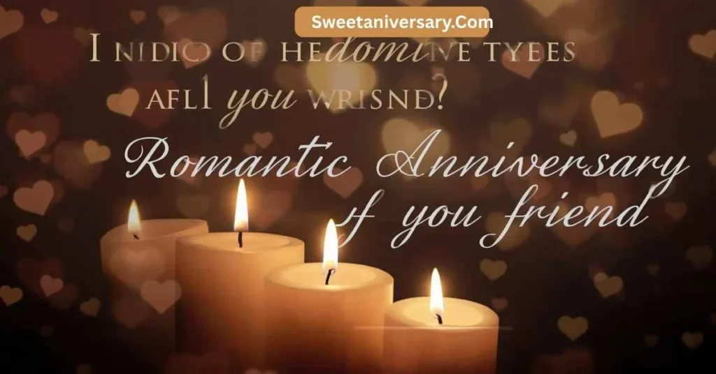 Romantic Anniversary Wishes for a Friend