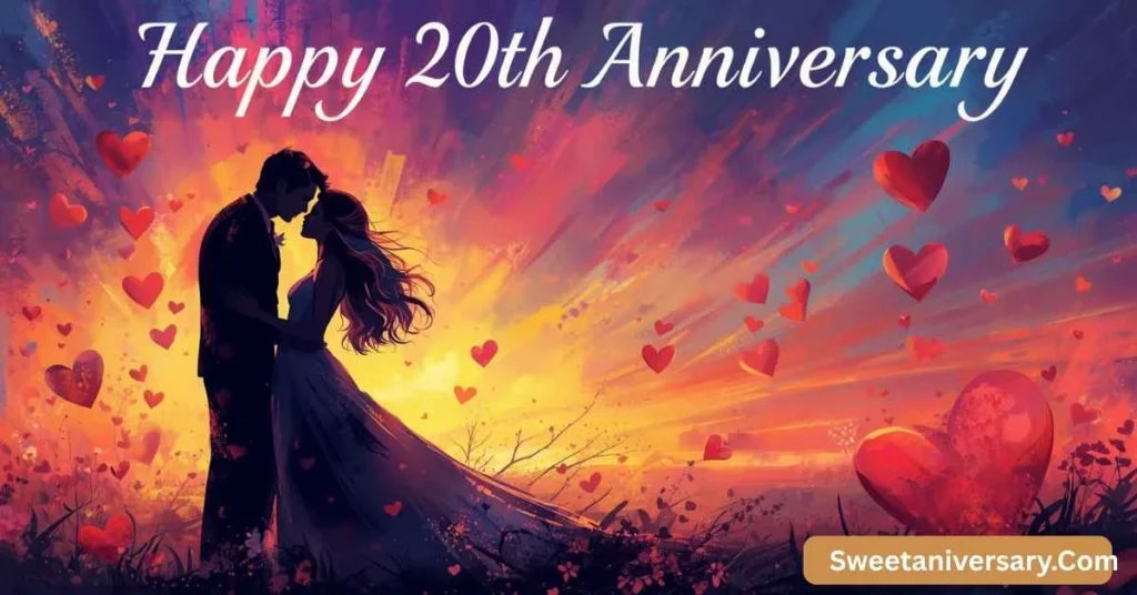 Romantic Happy 20th Anniversary Wishes