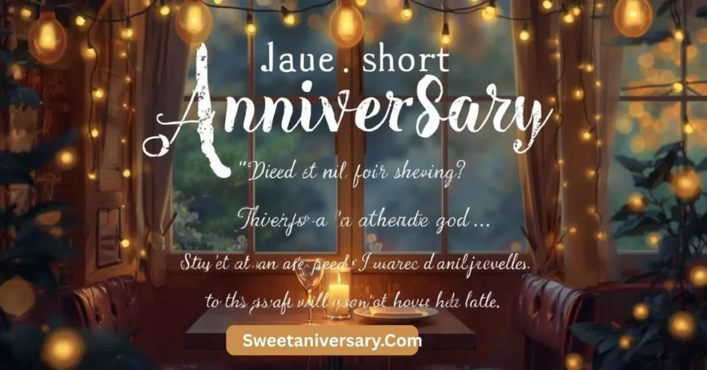 Romantic Short Anniversary Wishes