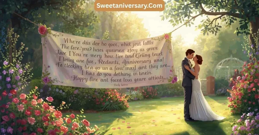 Romantic Wedding Anniversary Wishes Quotes