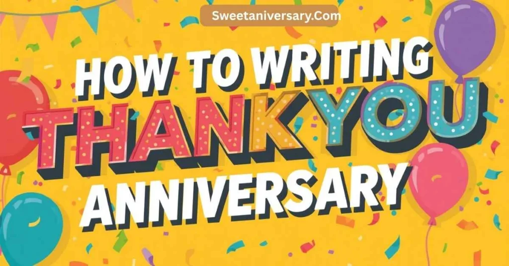 Simple Tips to Write Thank You for the Work Anniversary Wishes