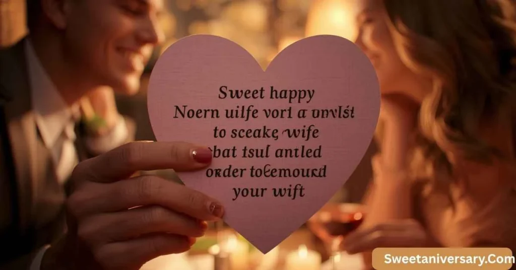 Sweet Happy Anniversary Wishes to Wife