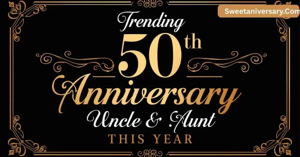 Trending 50th Wedding Anniversary Wishes for Uncle and Aunt This Year